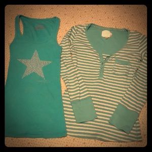 VS set tank & thermal bling Star Sz XS SM
